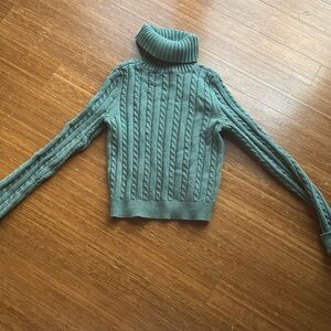 Turquoise winter sweater